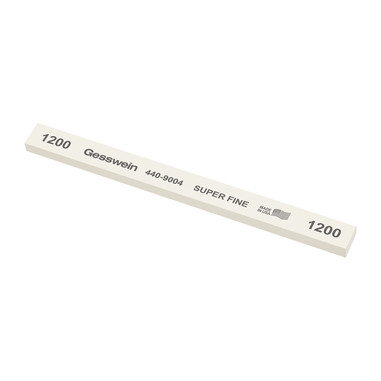 Gesswein® Super Fine Stones - 1/2" x 1/4" x 6", 1200 Grit (Pkg. of 12)