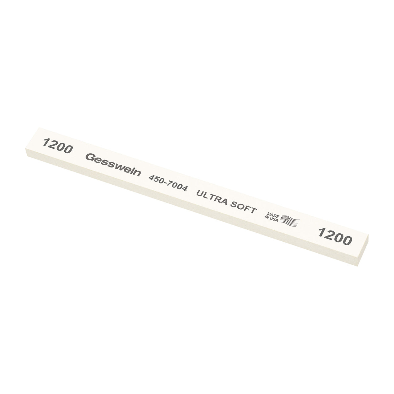 Gesswein® Ultra-Soft Stones - 1/2" x 1/4" x 6", 1200 Grit (Pkg. of 12)