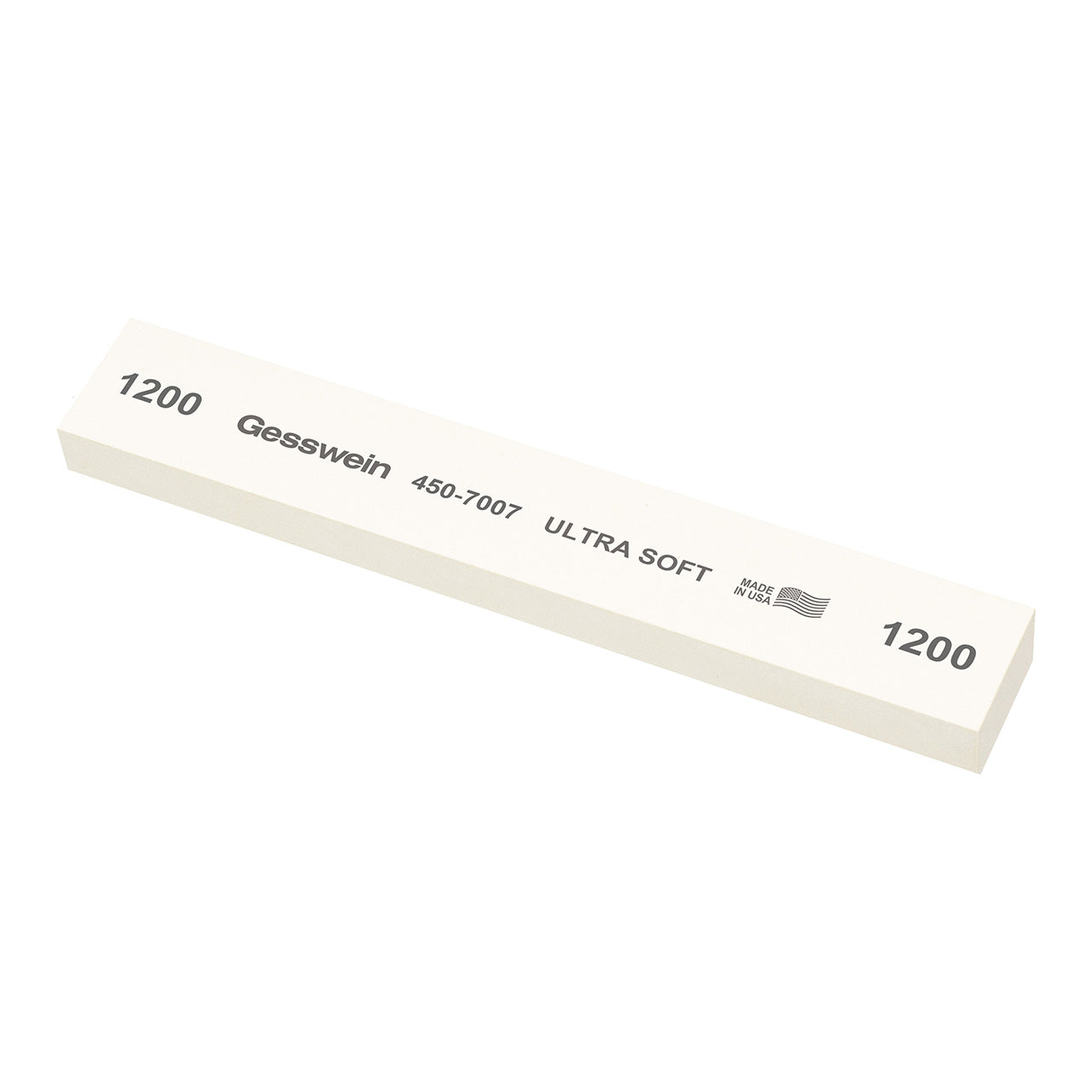 Gesswein® Ultra-Soft Stones - 1" x 1/2" x 6", 1200 Grit (Pkg. of 6)