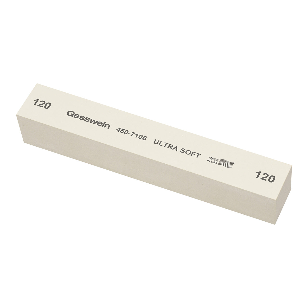 Gesswein® Ultra-Soft Stones - 1" x 1" x 6", 120 Grit (Pkg. of 6)