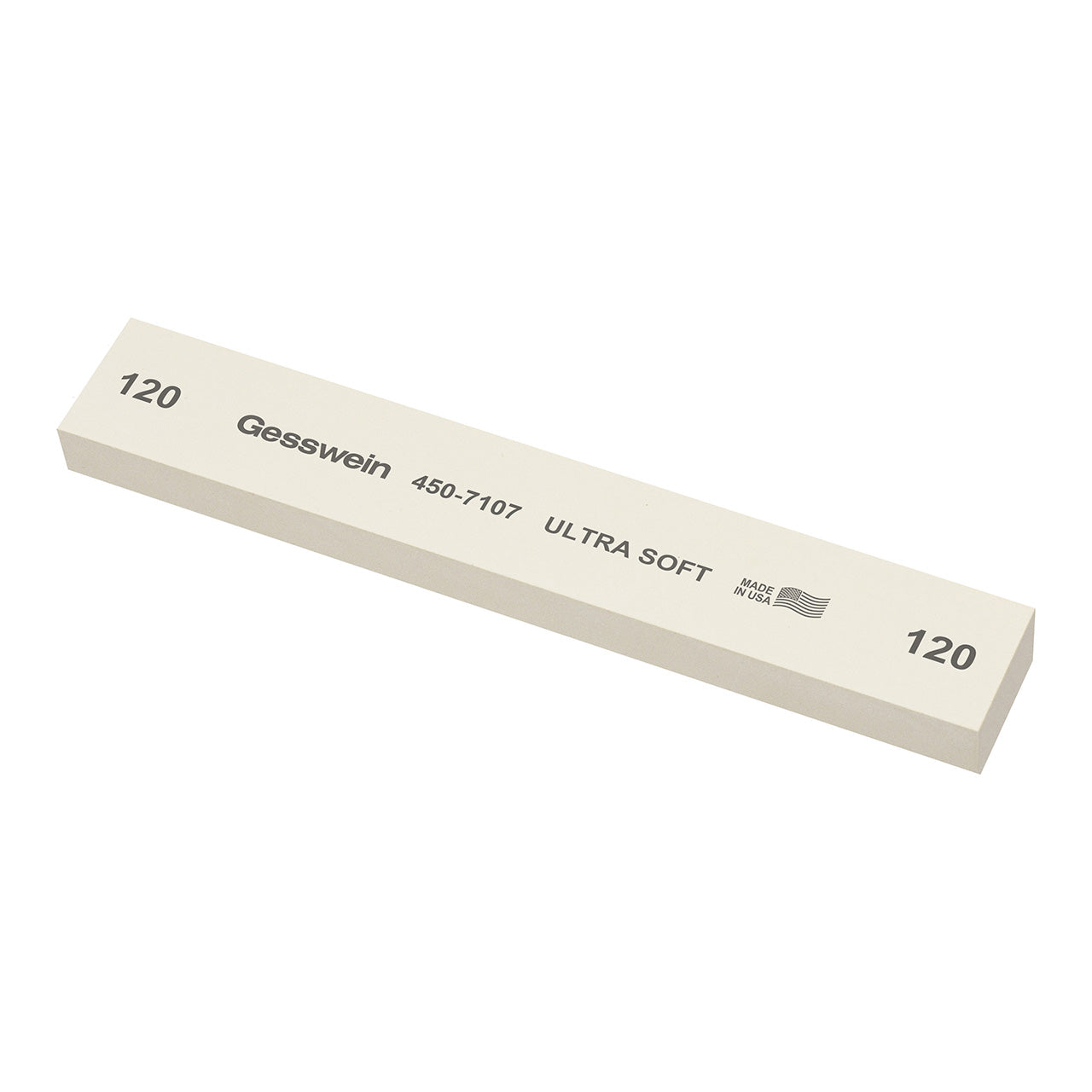 Gesswein® Ultra-Soft Stones - 1" x 1/2" x 6", 120 Grit (Pkg. of 6)