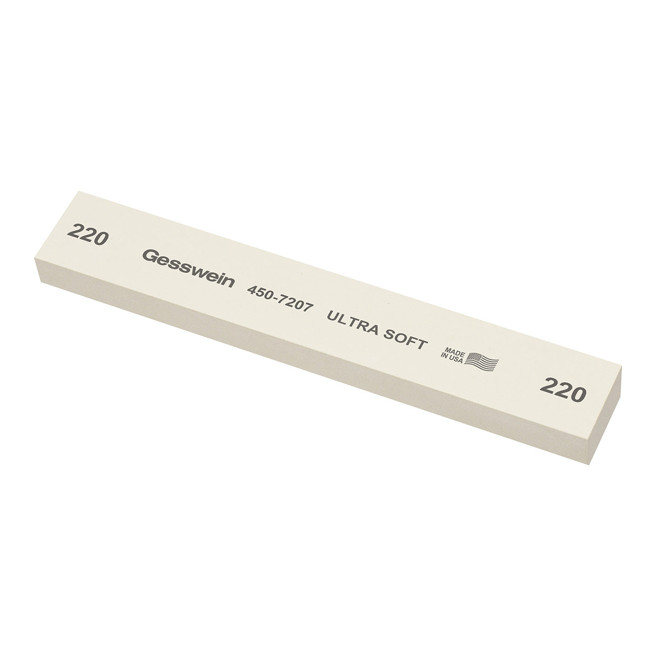 Gesswein® Ultra-Soft Stones - 1" x 1/2" 6", 220 Grit (Pkg. of 6)
