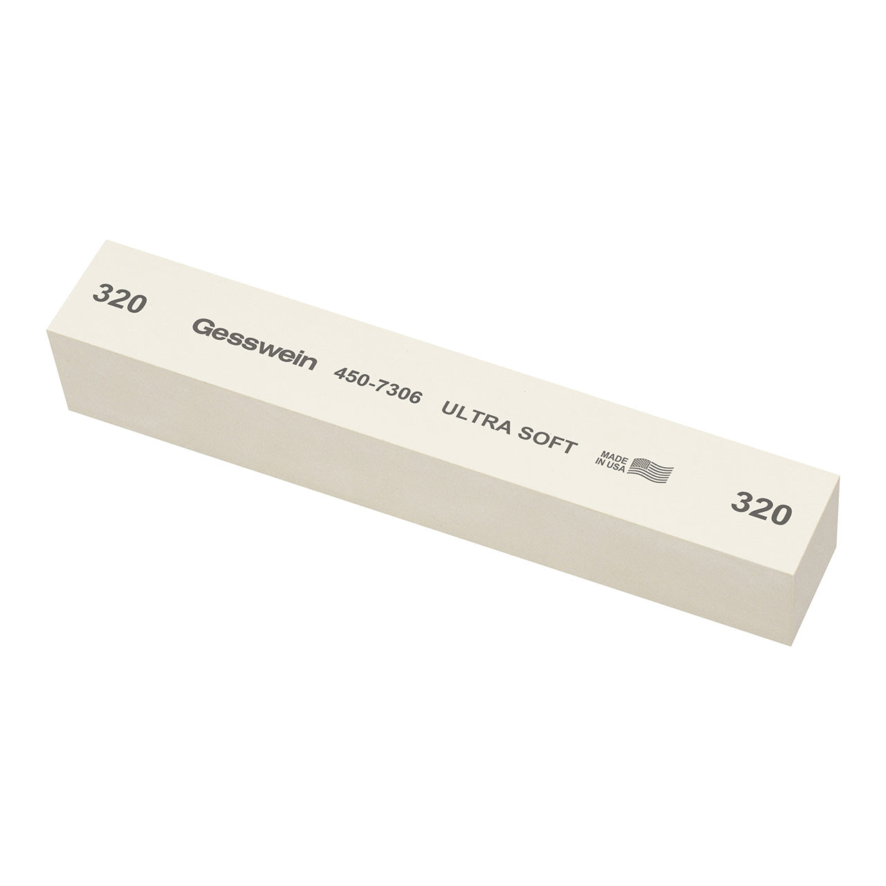 Gesswein® Ultra-Soft Stones - 1" x 1" x 6", 320 Grit (Pkg. of 6)