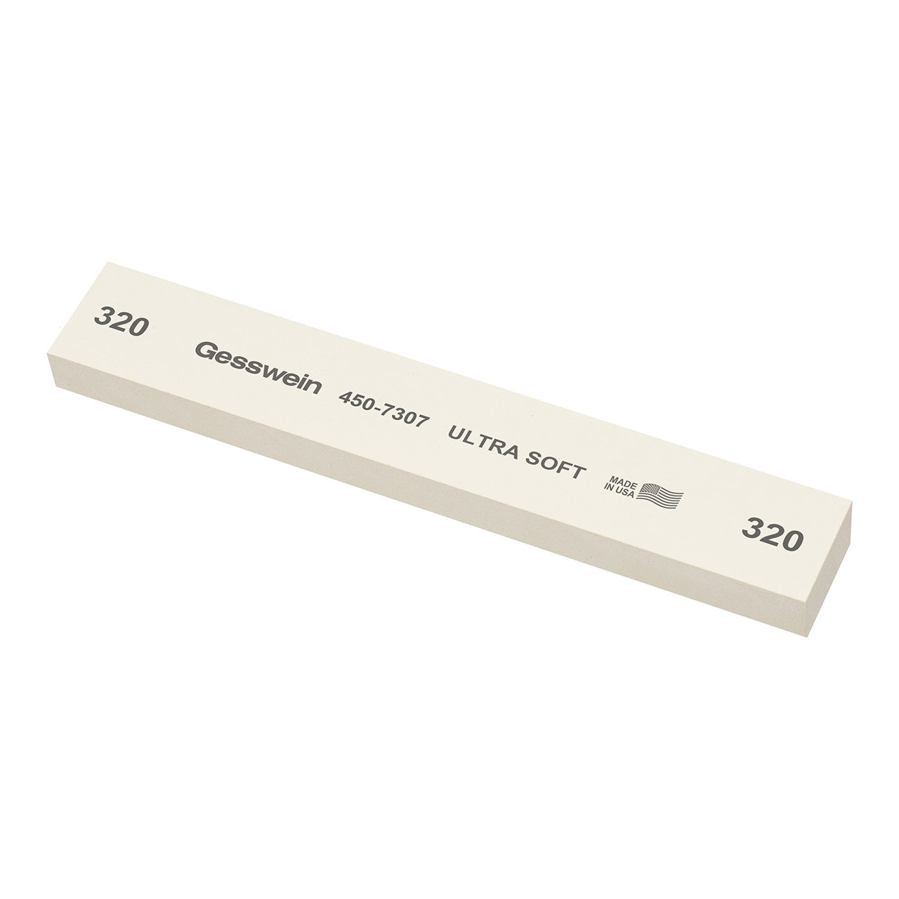 Gesswein® Ultra-Soft Stones - 1" x 1/2" x 6", 320 Grit (Pkg. of 6)