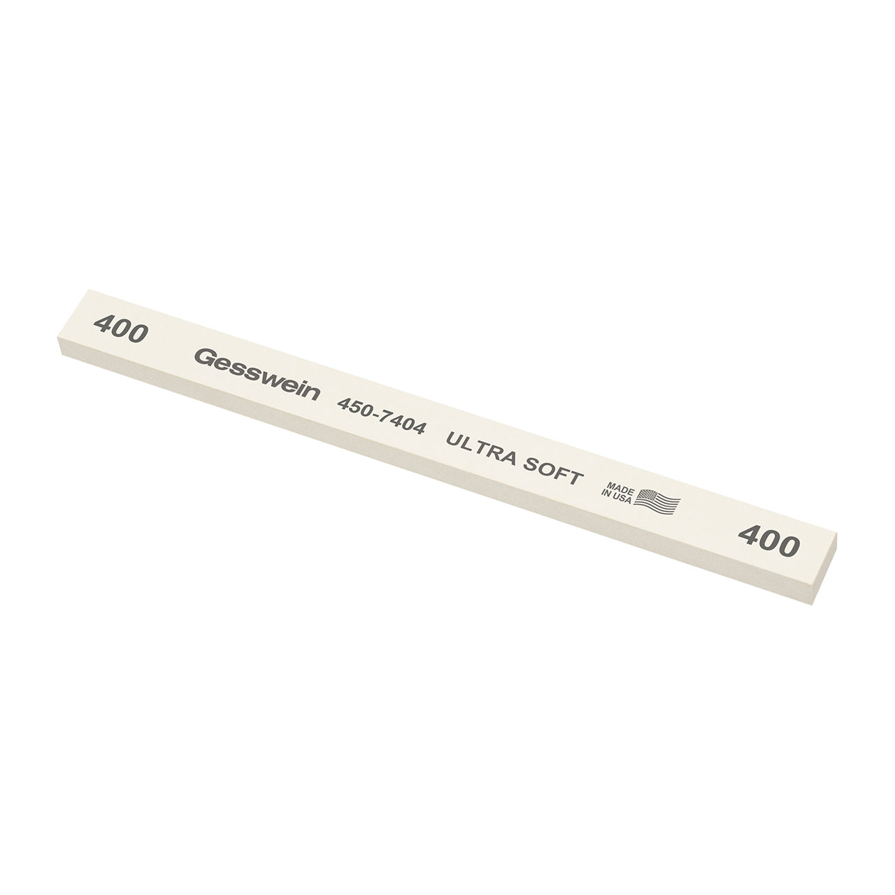 Gesswein® Ultra-Soft Stones - 1/2" x 1/4" x 6", 400 Grit (Pkg. of 12)