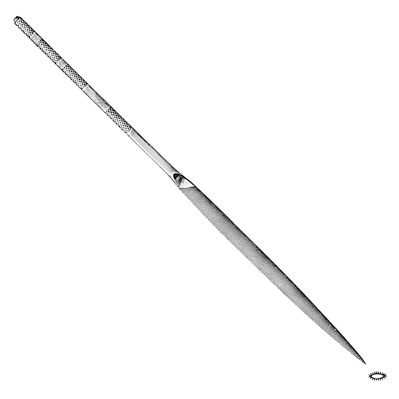 Grobet USA® Crossing 20cm Cut 2 Swiss Pattern Needle File