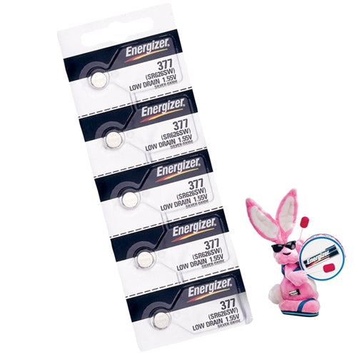 Energizer® Silver Oxide Batteries, 5-Packs - # 346 (Pkg. of 5)