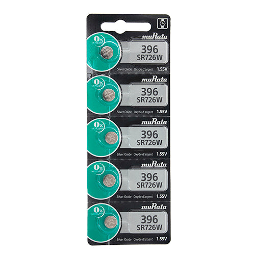 Sony® Murata Silver Oxide Watch Batteries - 396 (Pkg. of 5)
