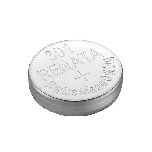Renata Mercury Free Silver Oxide Batteries - 384 (Pkg of 5)