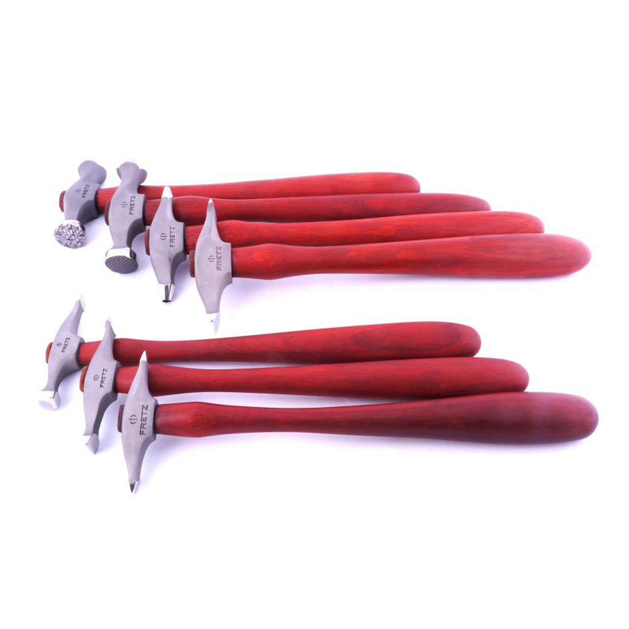 FRETZ HMR-T Texture Hammer Set of 7