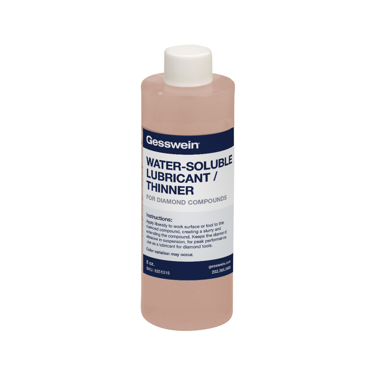 Lubricant/Thinner - Water-Soluble, 8 oz. Bottle