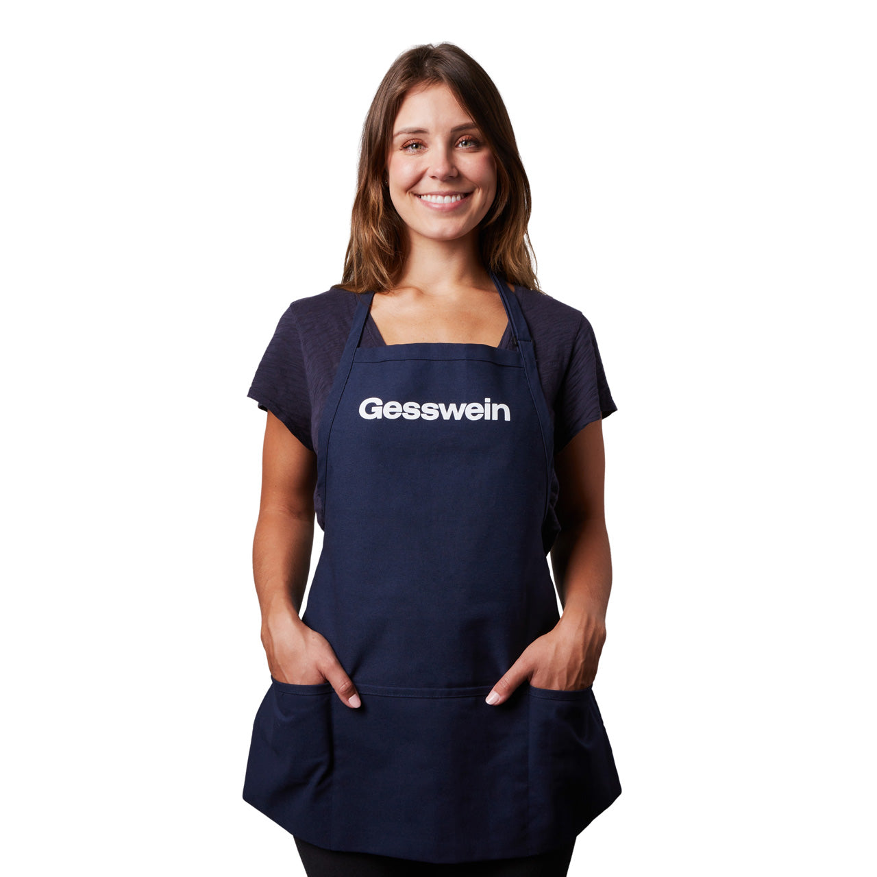 Bib Apron with Pockets
