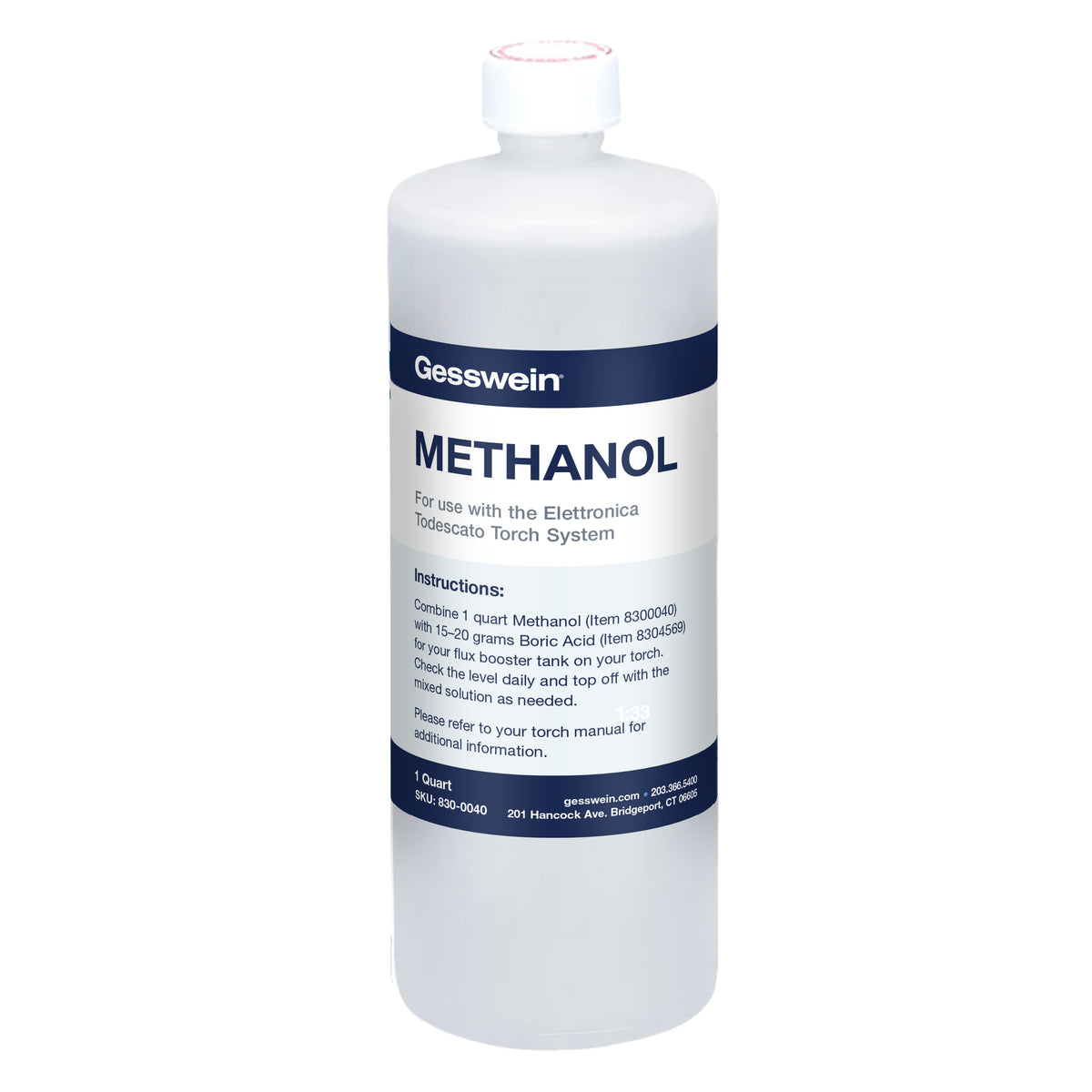 Metanol - 1 cuarto de galón