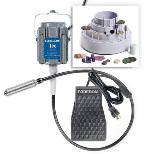 Foredom® TX Flex Shaft Sets, 1/3 HP | Gesswein