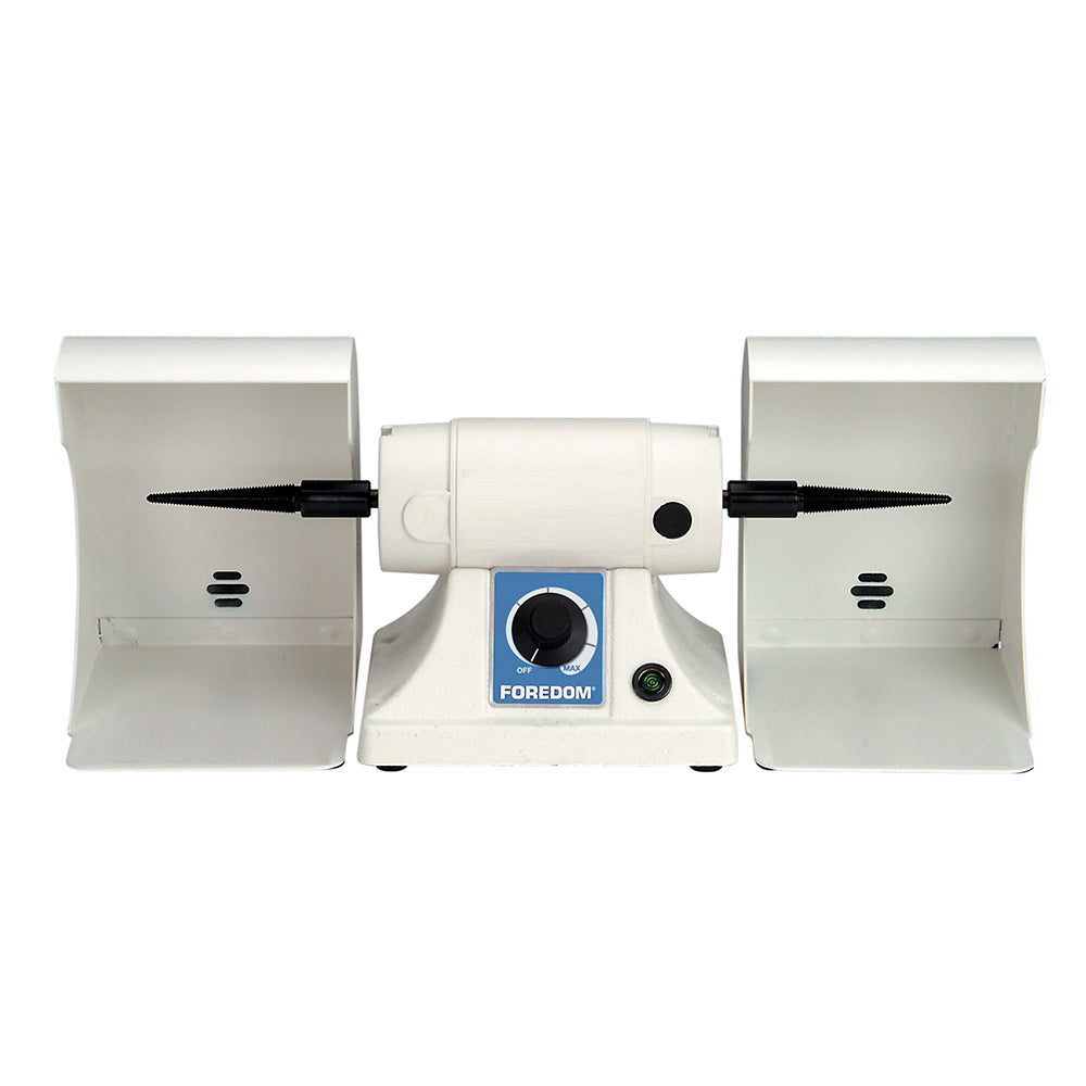 ForedomĀ® Bench Lathe with 2 Hoods