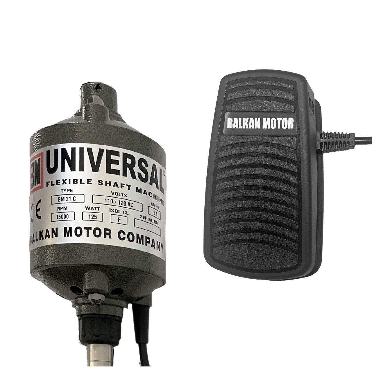 Universal 1/6HP Motor + Pedal