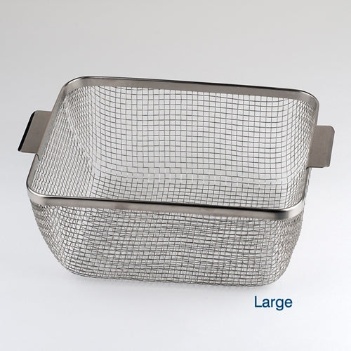 1pcs Stainless Steel Mesh Basket With Lid Lock Storage Basket Ultrasonic Cleaning Box Medical Instrument Sterilization Basket - 1420