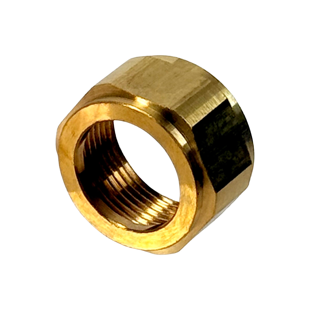Repl. Brass Nut 5/8" for Steamer Glass Gauge