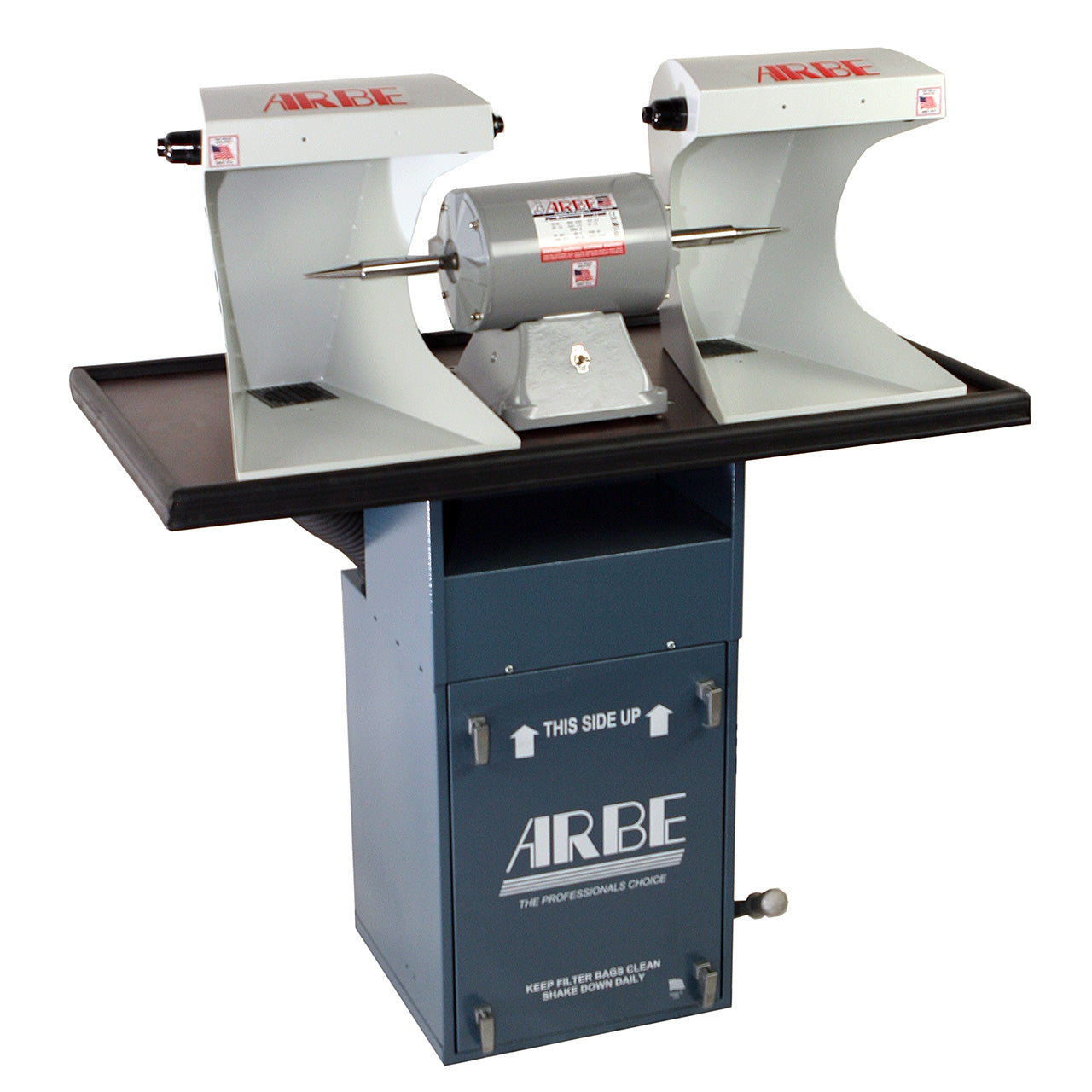 ARBE Mini Double Spindle Floor Model Polishing System