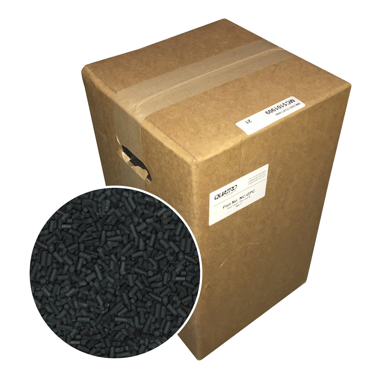 Quatro Filter Media Refill For Burnout Fumes (4 Refills)