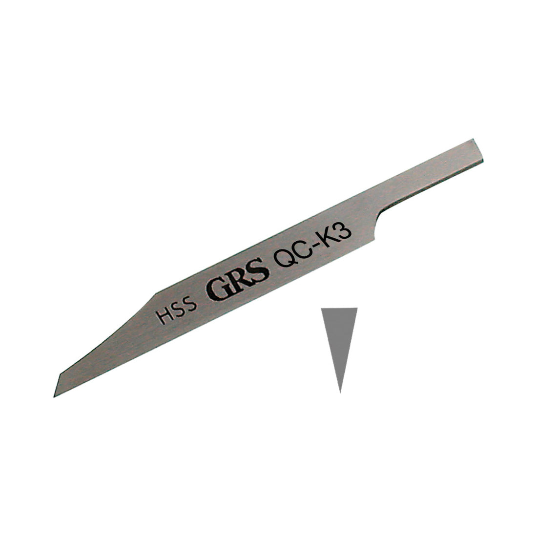 GRS® QC Gravers - Knife, #3