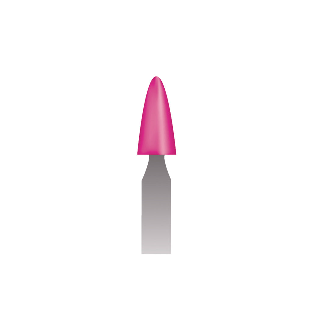 B55 Pink Mounted Points 1/8" Shank (Pkg of 24)