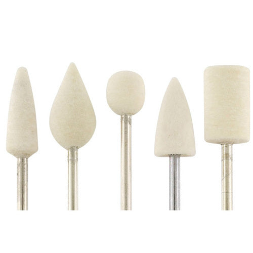 Mounted Felt Bobs - Assorted Shapes
