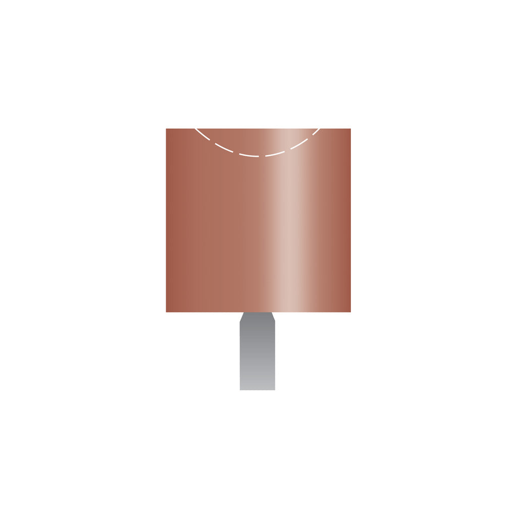 Red Mounted Points, 1/8" Shank - B131, Box of 36