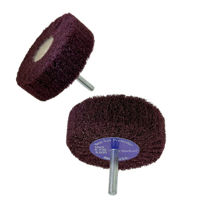 Fiber Flap Wheels - 1/4" Shank