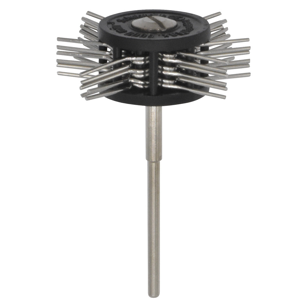 Mounted Texturing Wheels - 40x12mm, Extra-Coarse (Black) | Gesswein