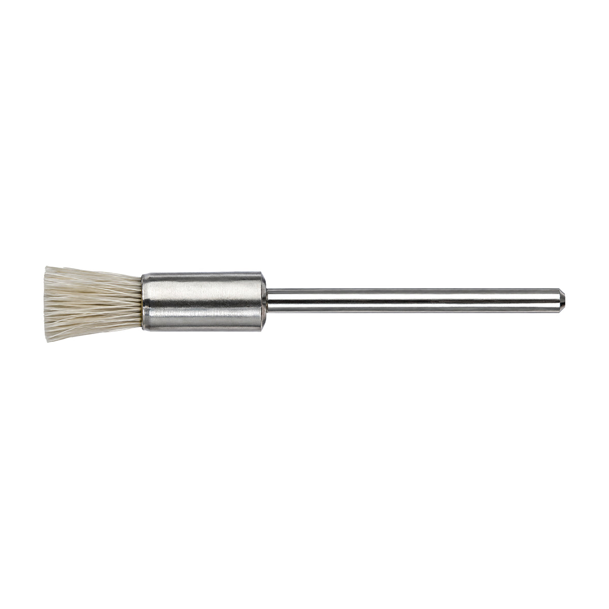 Hatho Soft Mounted End Brushes - Goat Hair, 3/32" Shank