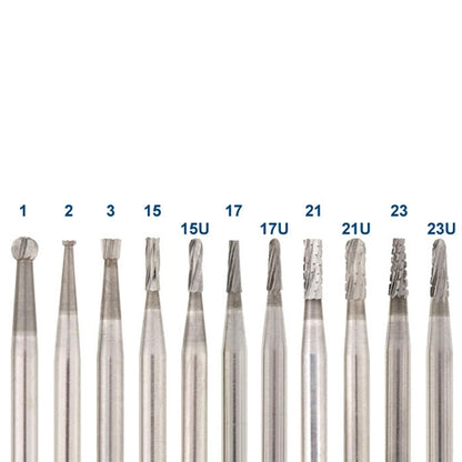 Busch® Super Carbide Burs, 3/32" Shank - Round Fig. 1