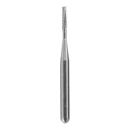 Cylinder Square Cross Cut Carbide Friction Grip Bur 1/16" Shank