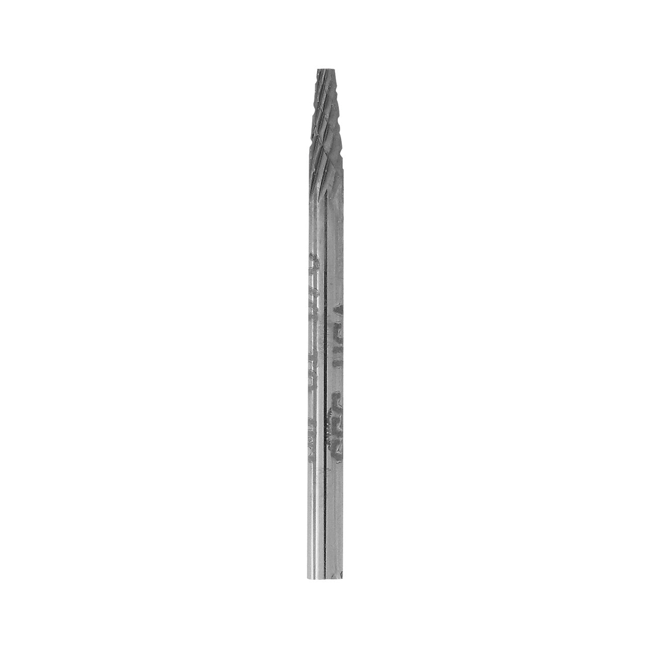 1-1/4" Solid Carbide Burs - 3/32" Shank, 3/32" x 1/4" Double Cut, Blunt Point