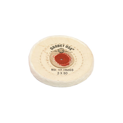 Grobet USA® White Muslin Buffs