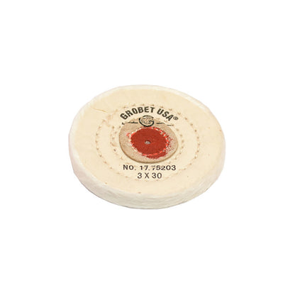Grobet USA® White Muslin Buffs