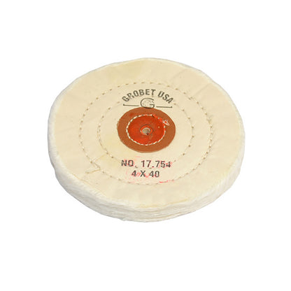 Grobet USA® White Muslin Buffs