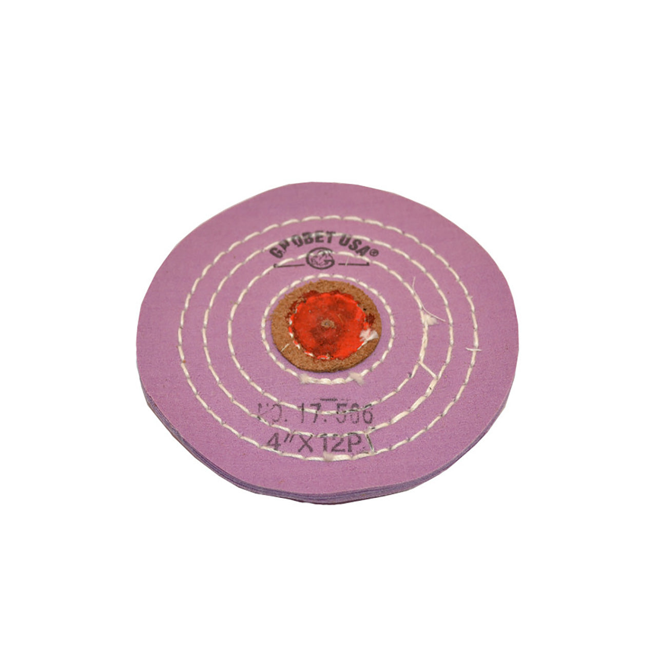 Grobet USA® Berry Razor-Edge Muslin Buffs