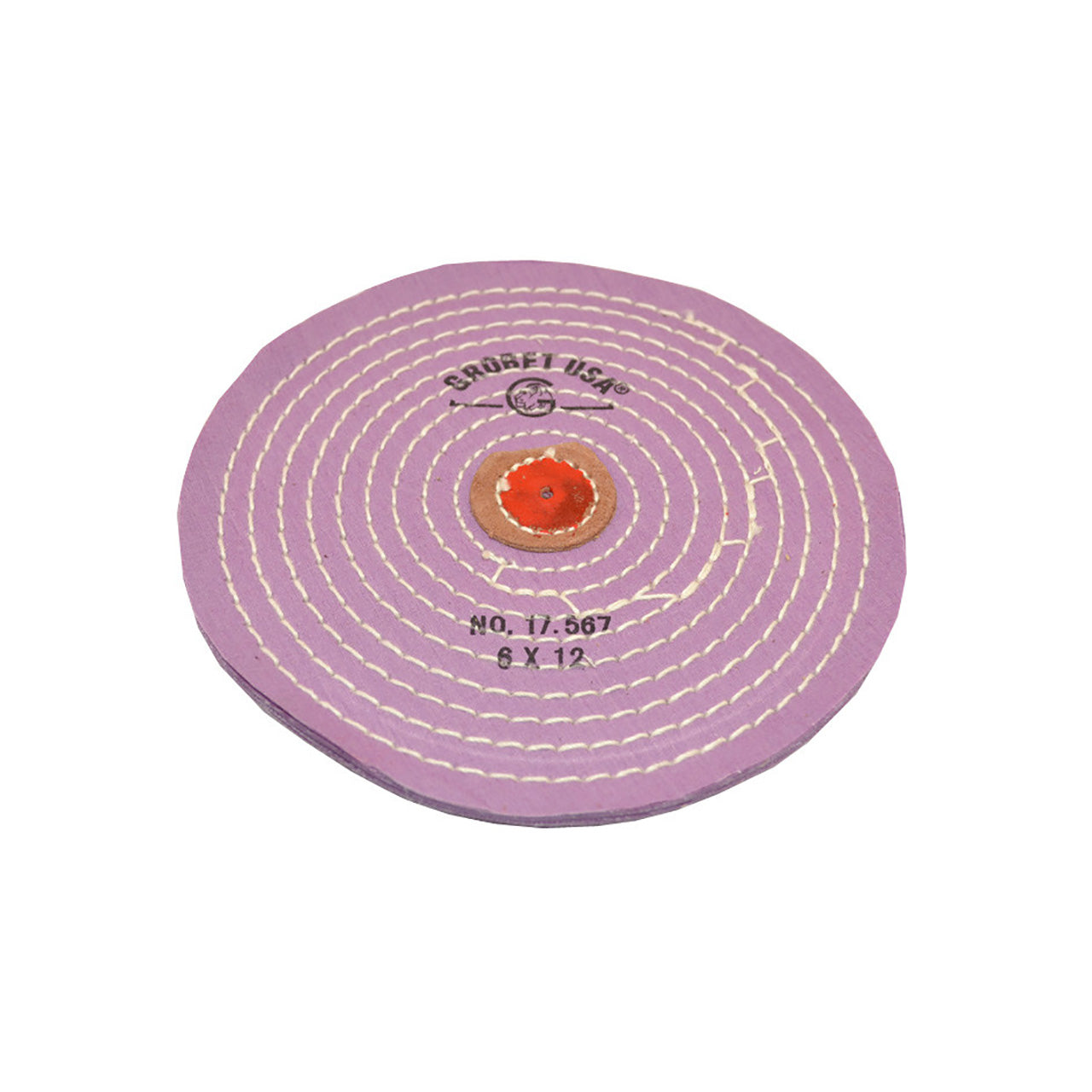 Grobet USA® Berry Razor-Edge Muslin Buffs