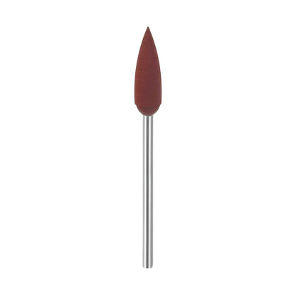 EVE® Poly Polishers EVEFLEX 5.5x18mm Flame Reddish Brown Medium Grit (Pkg. of 100)