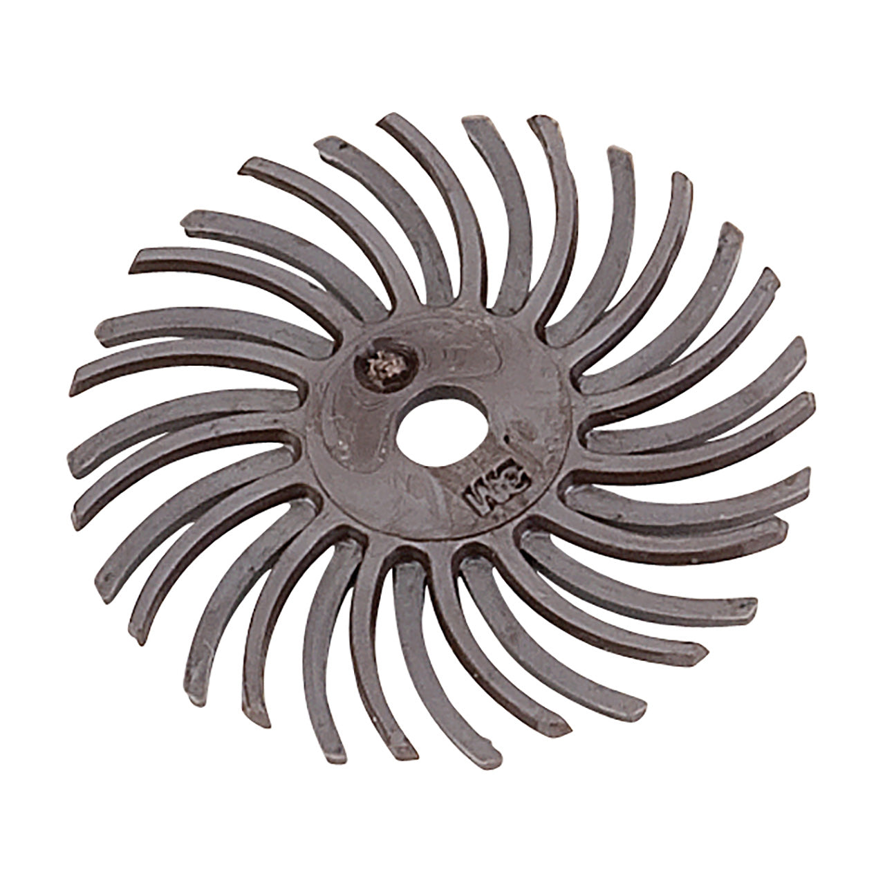 3M™ Radial Bristle Discs - 1" Brown with Mandrel (Pkg. of 24)