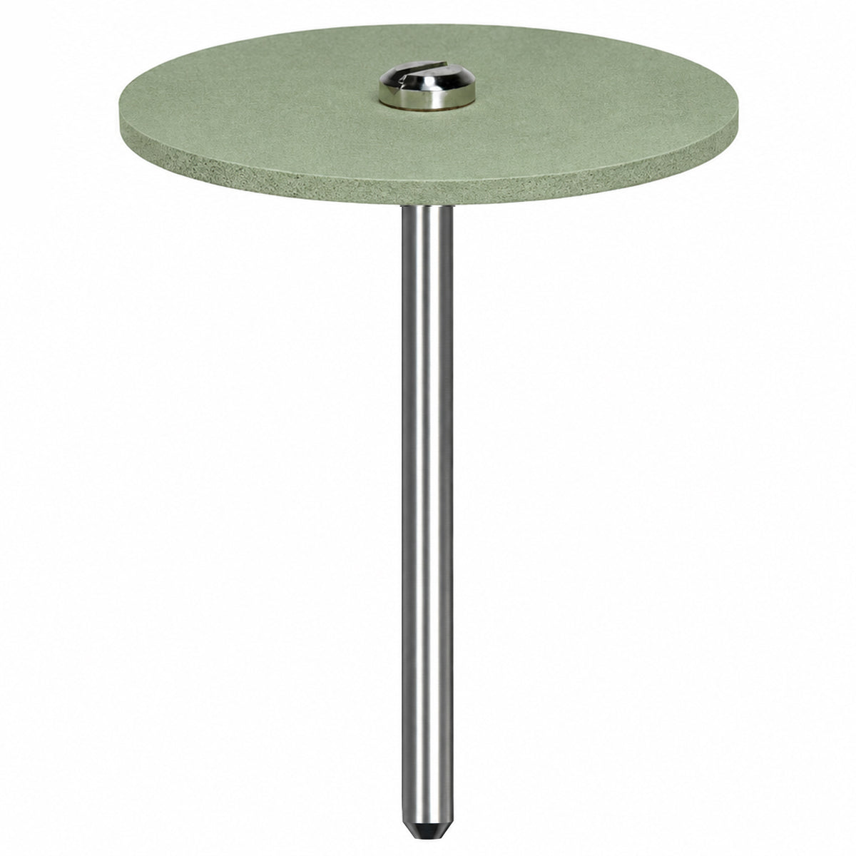 Dedeco® Diamond Silicone Wheel, Knife Edge - 1" Green, Coarse 90 Grit (Ea)