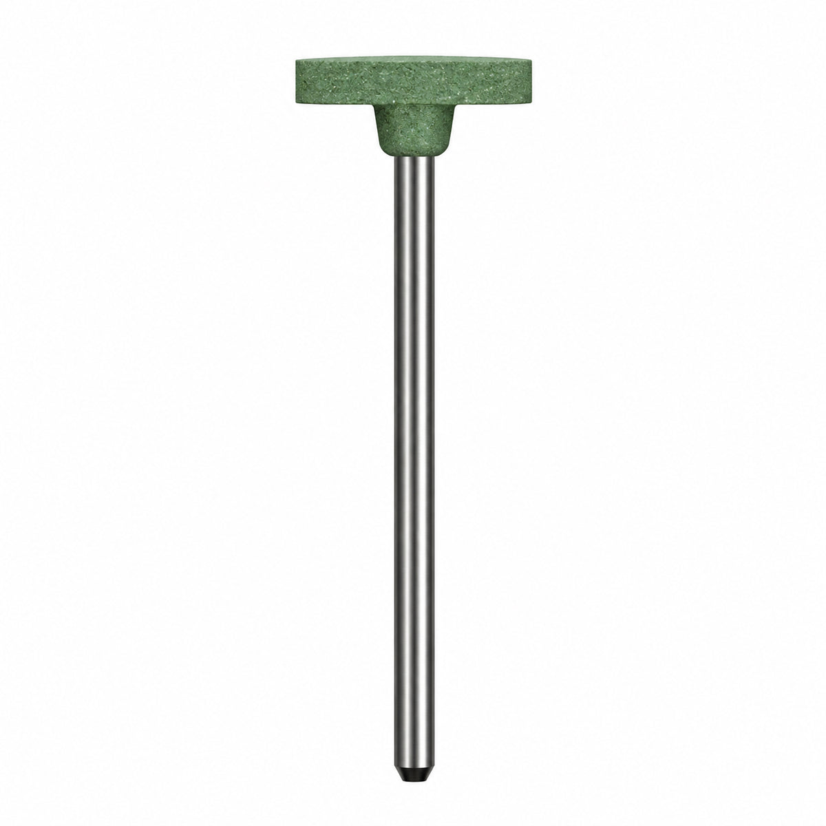 Dedeco® Diamond Silicone Wheel, Square Edge Mini Point - Green, Coarse 90 Grit (Ea)