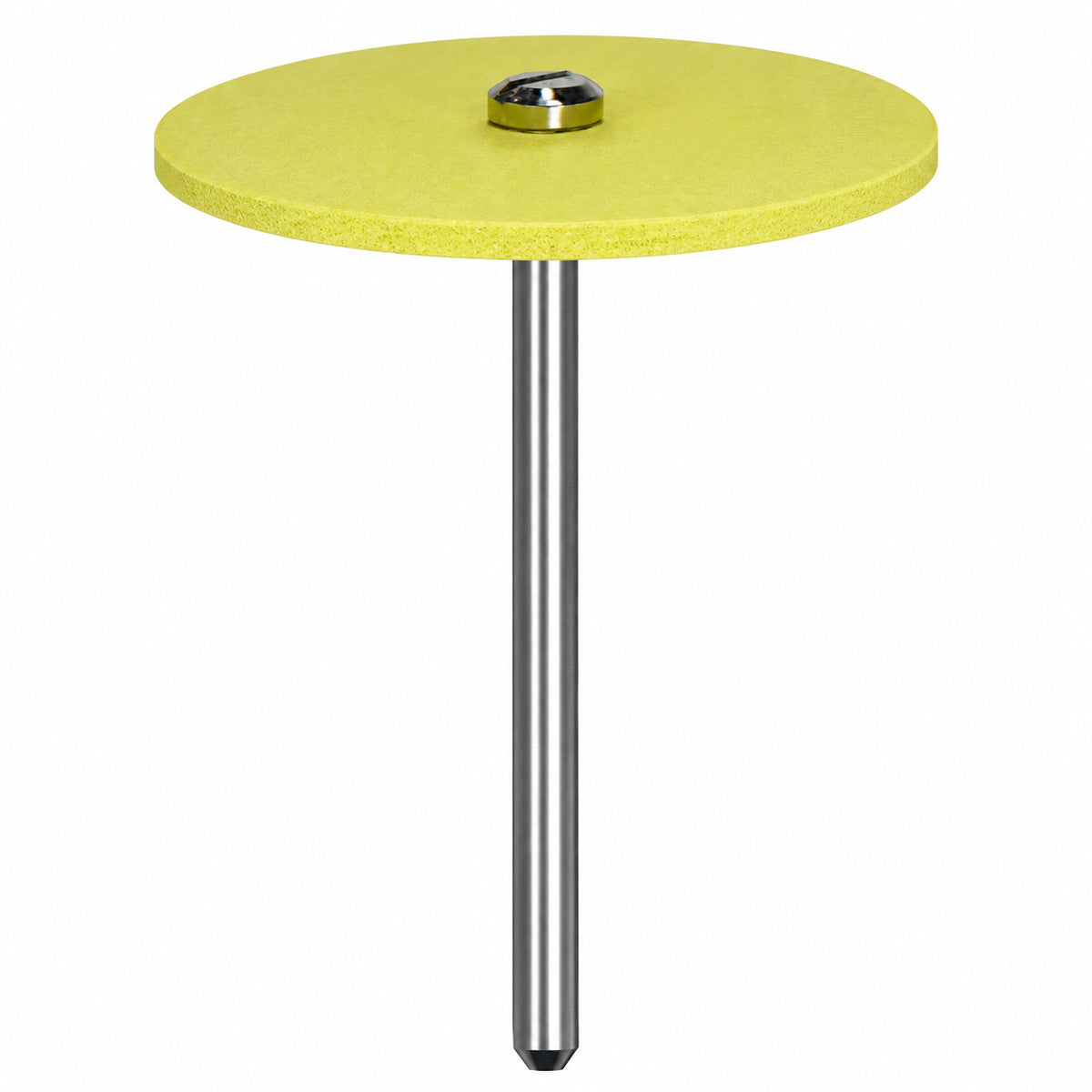 Dedeco® Diamond Silicone Wheel, Knife Edge - 1" Yellow, Fine 1000 Grit (Ea)