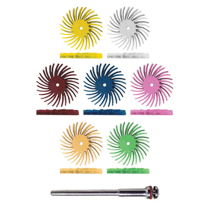 Dedeco® SUNBURST® Knife Edge Radial Discs - 7/8"