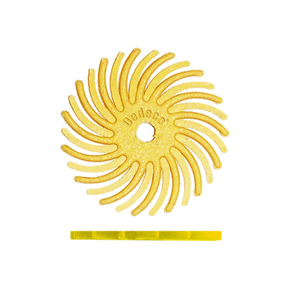 Discos radiales Dedeco® Sunburst® de 3/4"