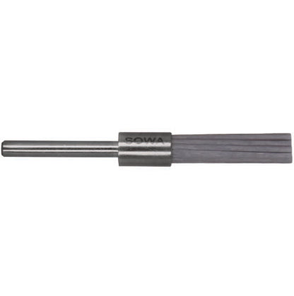 Cristone Matrix 400 Grit Ceramic End Bristle Brush 3mm shank - Purple
