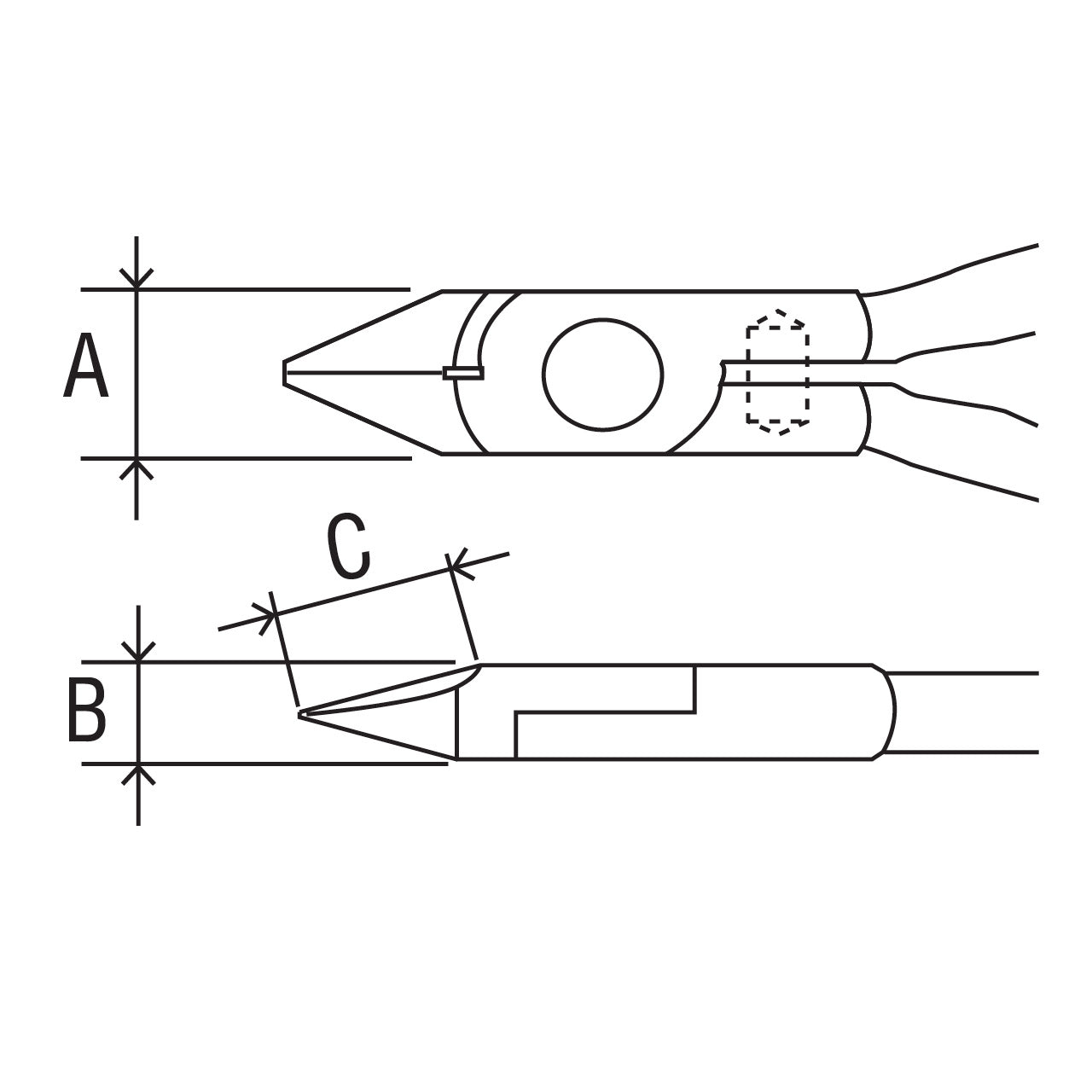 Merry Miniature Plastic Gate Cutters M11-125