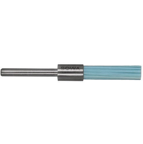 Cristone Matrix 800 Grit Ceramic End Bristle Brush 3mm shank - Blue