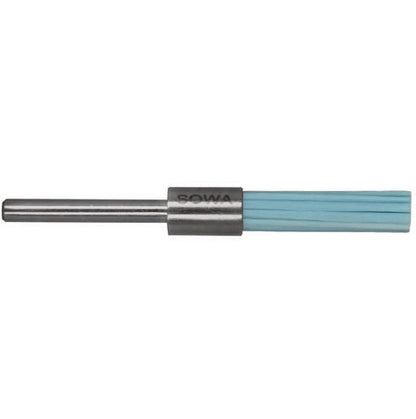 Cristone Matrix 800 Grit Ceramic End Bristle Brush 3mm shank - Blue